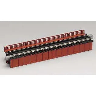 KATO N Unitrack Deck Plate Girder Bridge 124mm Green
