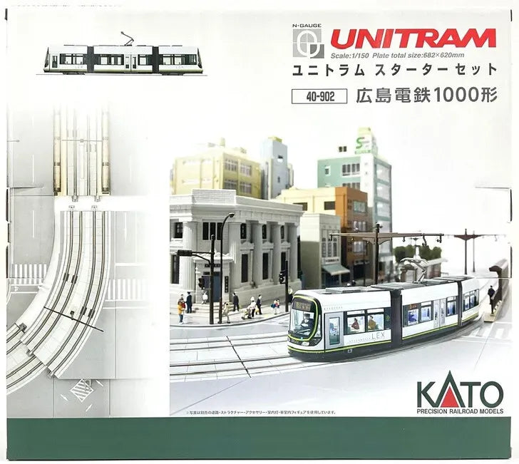 KATO N Unitram Starter Set Hiroden 1000 LRV