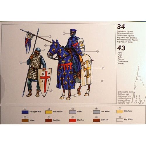 ITALERI 1/72 Crusaders XI Century