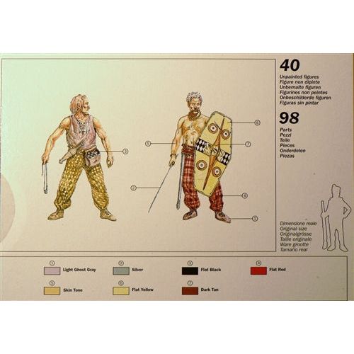ITALERI 1/72 Gaul Warriors (I - II Century BC)