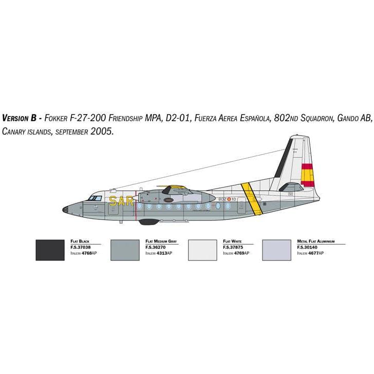 ITALERI 1/72 Fokker F-27 Maritime Patrol