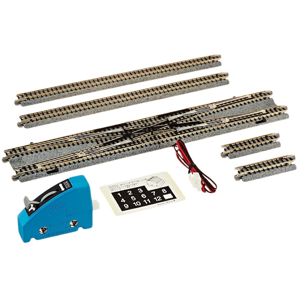 KATO N Unitrack Double Crossover Track Set V7