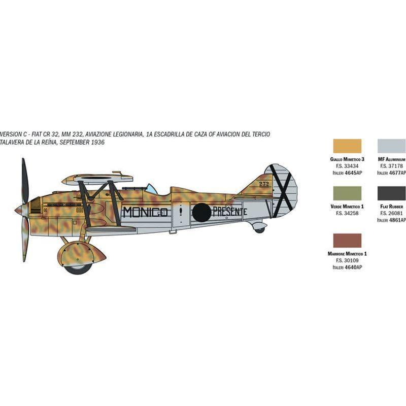 ITALERI 1/72 CR.32 Freccia