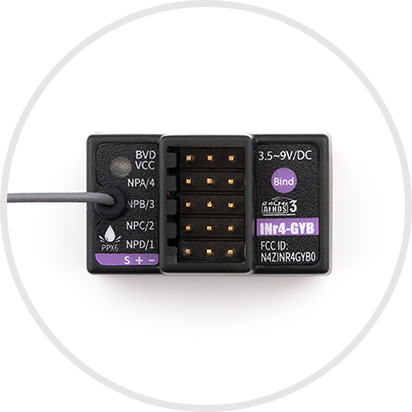 FLYSKY INR4 reciever with Gyro