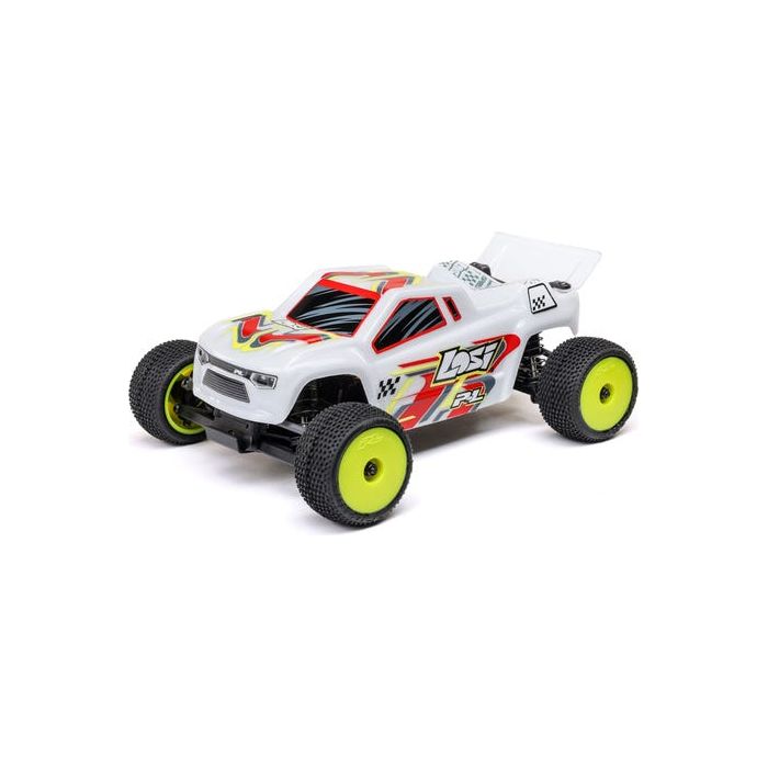 Losi 1/28 Micro-T 2S 2WD RTR Stadium Truck (Battery & Charger Included), White