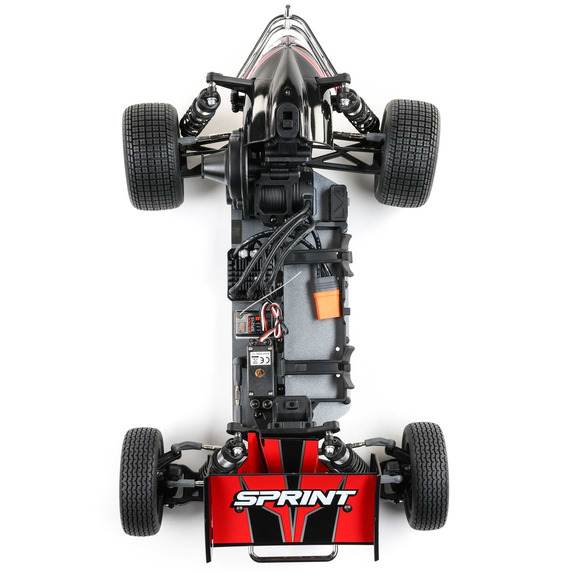 Losi 1/10 22S Sprint Car, 1/10 2WD, RTR, Brushless, Red With Battery and Charger