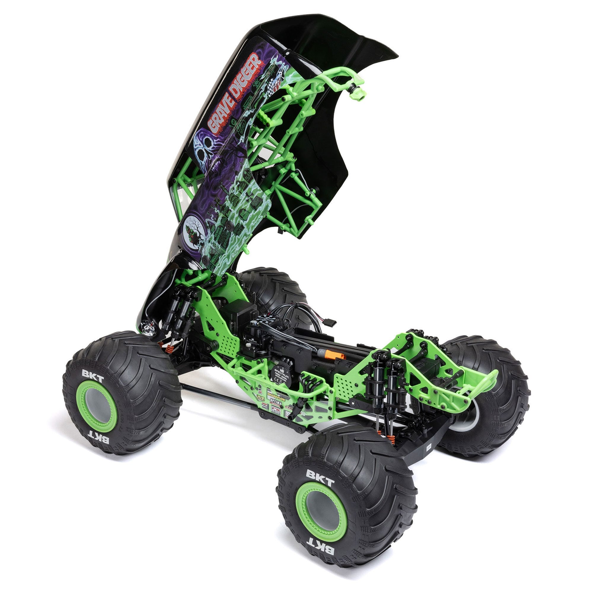 LOSI LMT 2.0 Grave Digger Solid Axle 4x4 Monster Truck, RTR