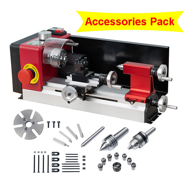 AUSEE Nano Lathe with Accessory Pack