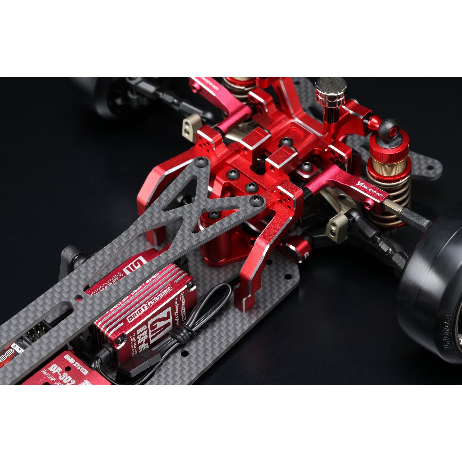 YOKOMO 1/10 Master Drift MD3.0 Red Edition Limited Assembly Chassis Kit