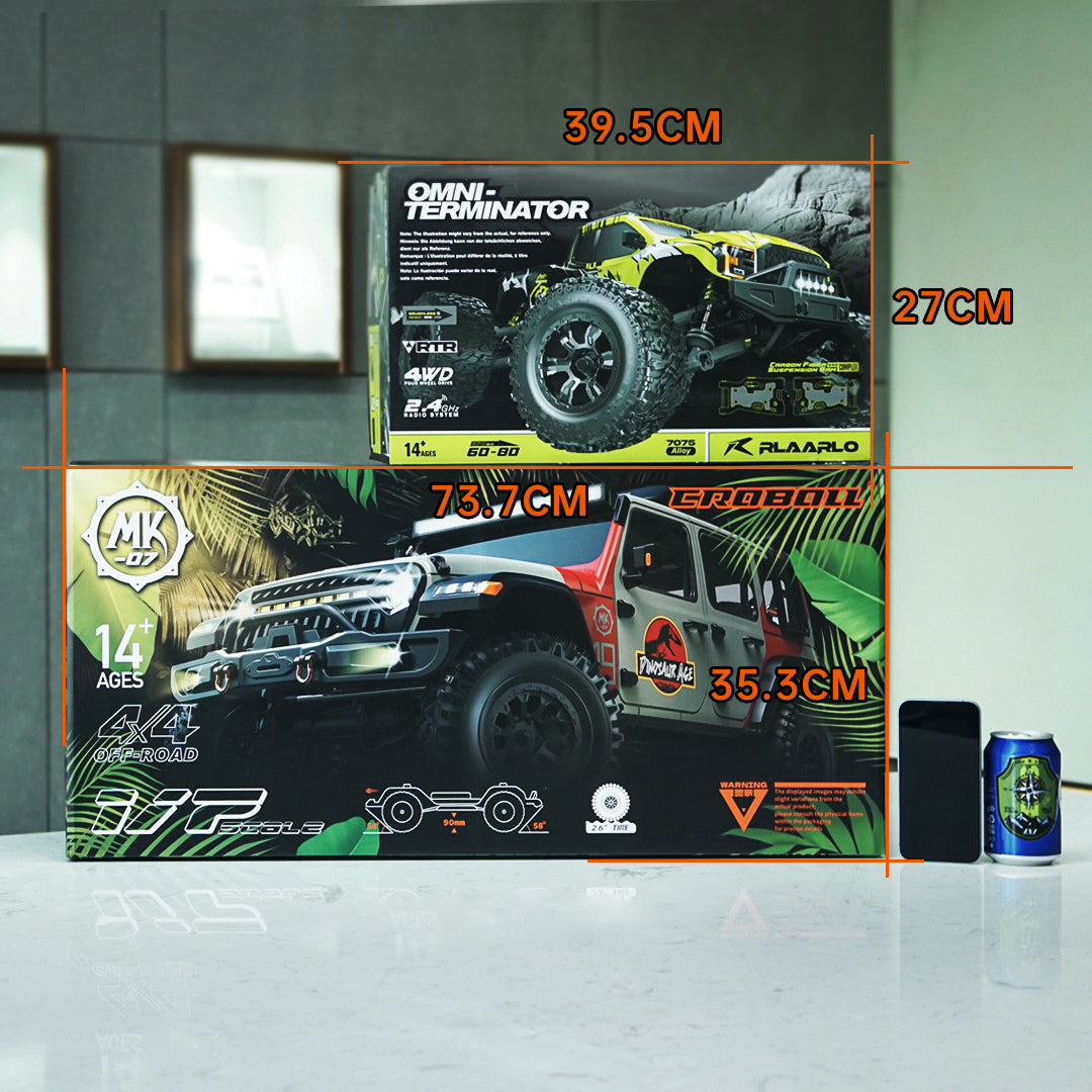 Rlaarlo MK07G-BS Croball MK-07 Green ARTR 1/7th BLS