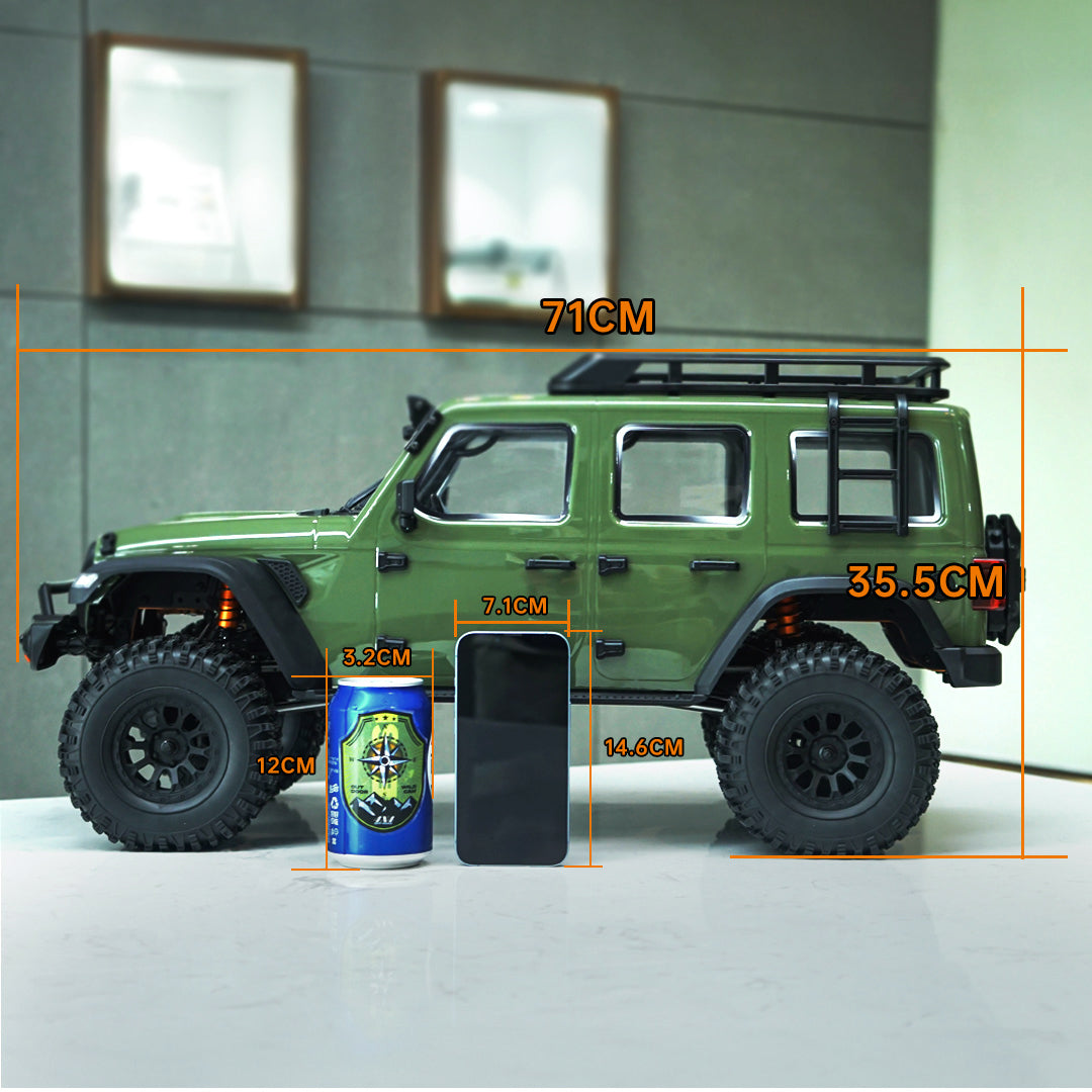 Rlaarlo MK07G-BS Croball MK-07 Green ARTR 1/7th BLS