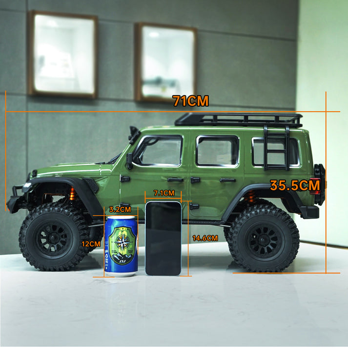 Rlaarlo MK07Y-BS Croball MK-07 Yellow ARTR 1/7th BLS