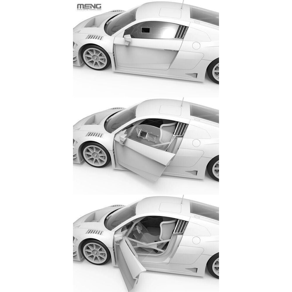 Meng 1/24 Audi R8 LMS GT3 EVO II B-Quik Absolute Racing Plastic Model Kit