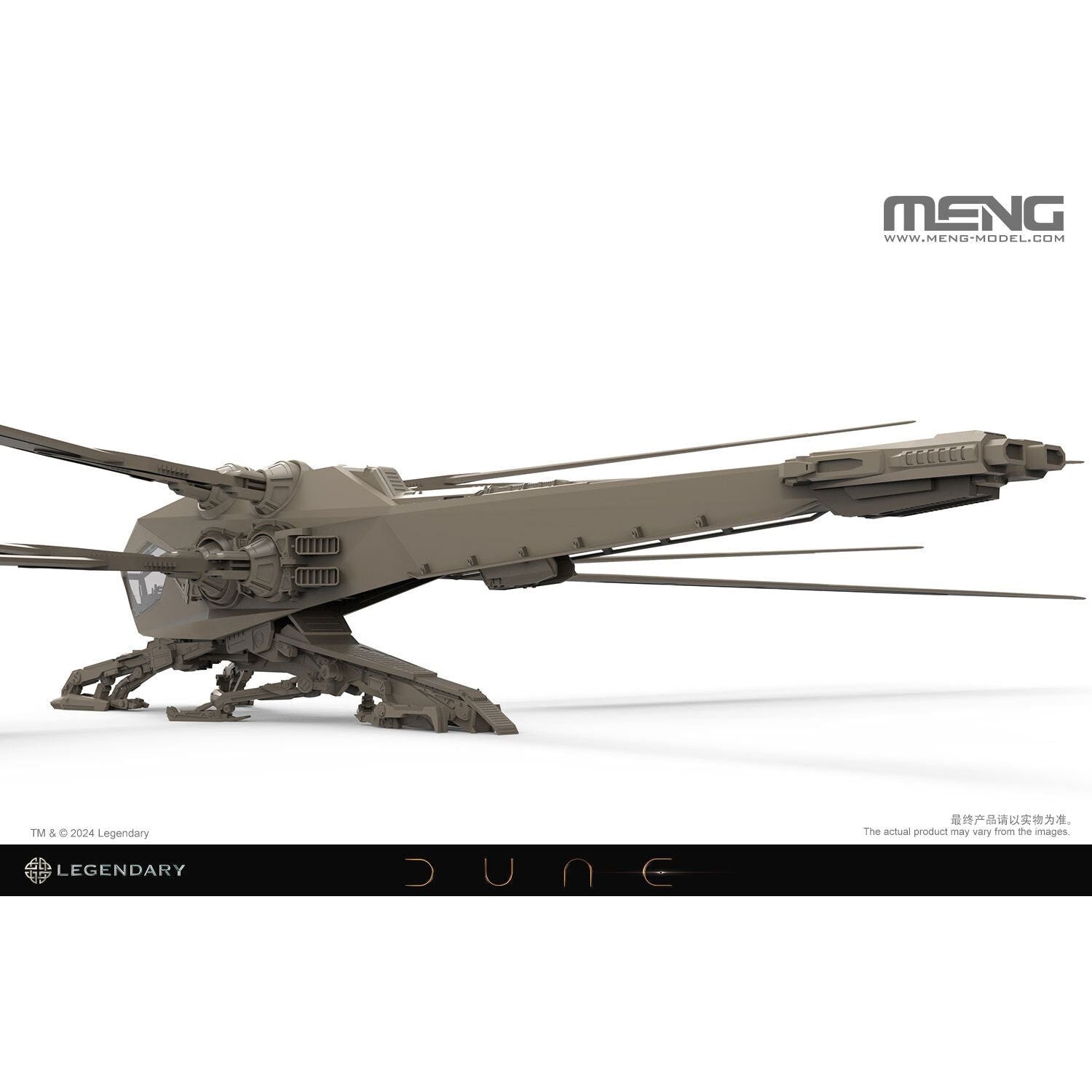 MENG 1/72 Dune Atreides Ornithopter Plastic Model Kit [DS-007]