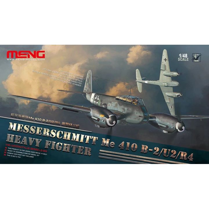 MENG 1/48 Messerschmitt Me 410B-2/U2/R4 Heavy Fighter Plastic Model Kit