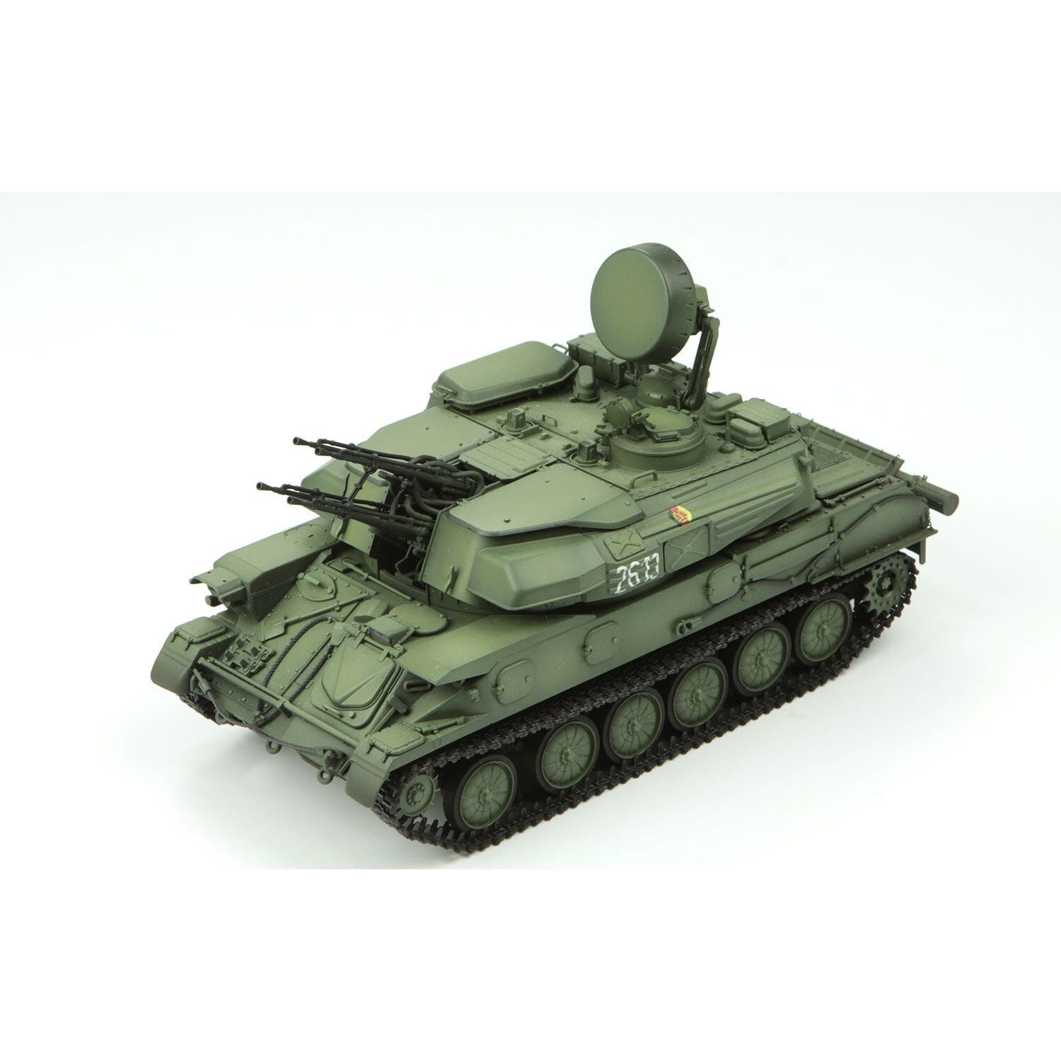 Meng 1/35 Russian ZSU-23-4 Shilka Self-Propelled Anti-Aircraft Gun Plastic Model Kit