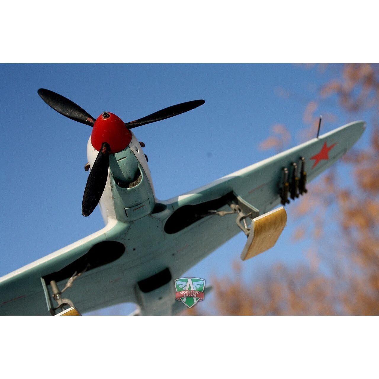 ModelSvit 1/48 Yak-1 Soviet fighter on skis Plastic Model Kit