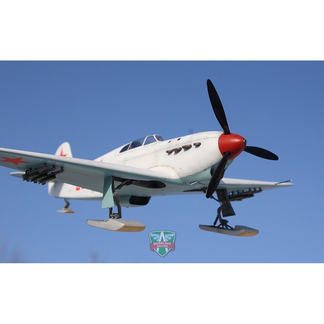 ModelSvit 1/48 Yak-1 Soviet fighter on skis Plastic Model Kit
