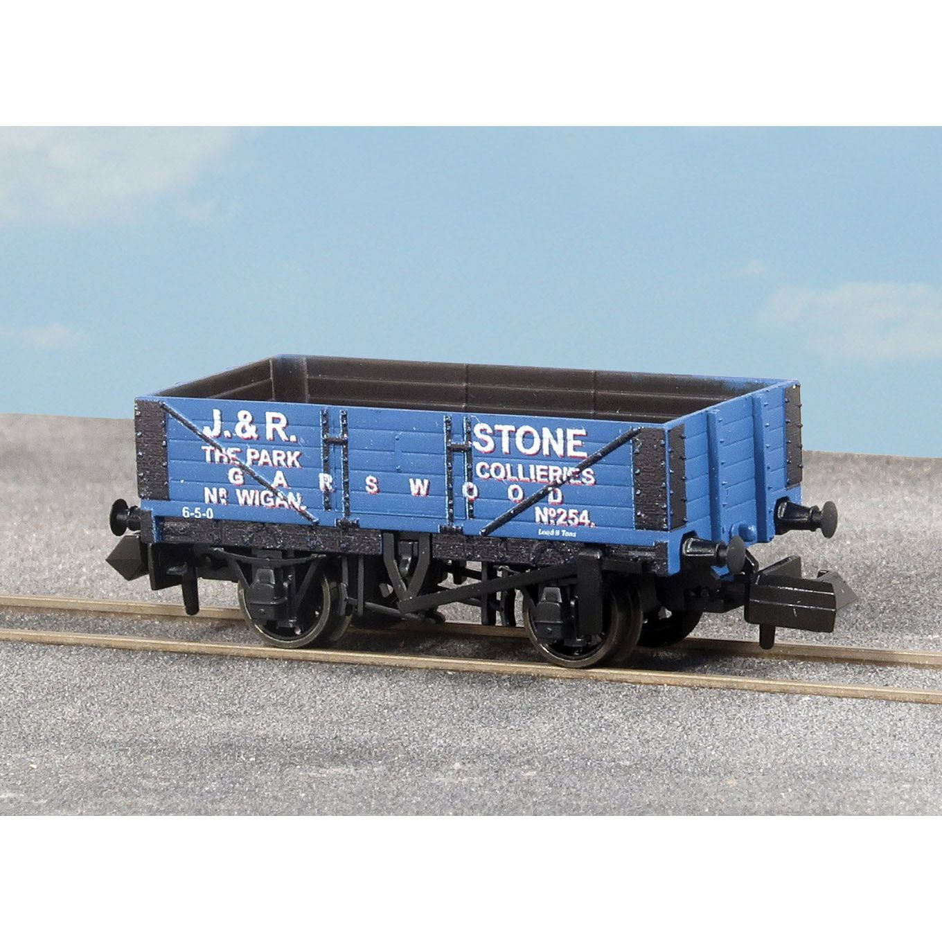 PECO N 5-Plank Open Wagon J & R Stone, Garswood, Wigan (NR5009P)