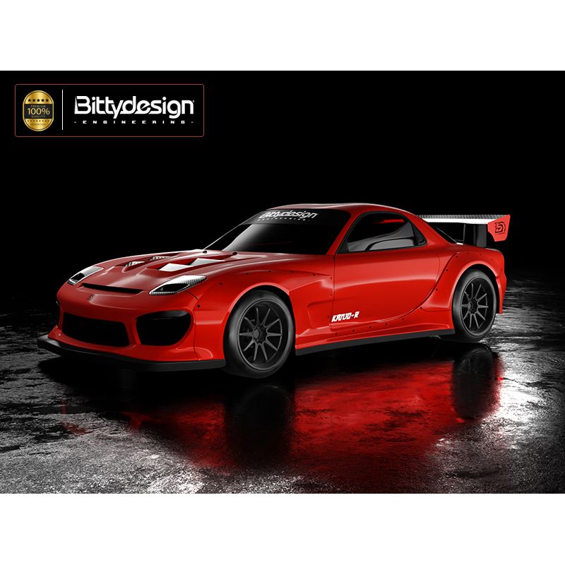 BITTYDESIGN Mini-Z 1/28 KANJO-R Clear Body