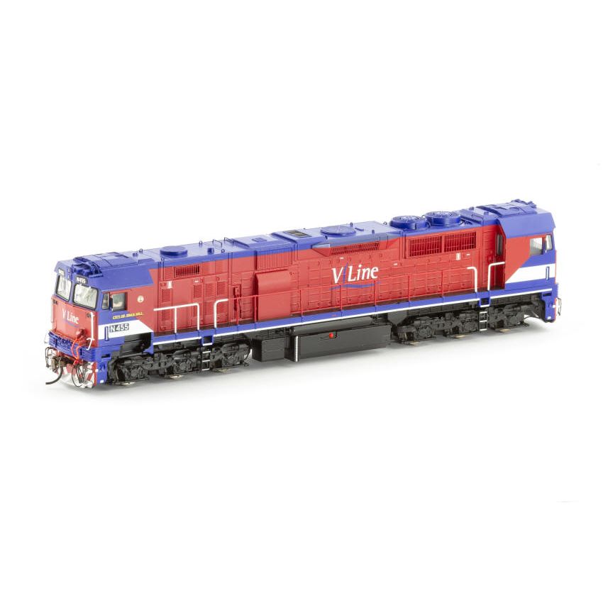 AUSCISION N Class N455 V/Line Pass MK2 - Red/Blue/White (City of Swan Hill) HO Scale