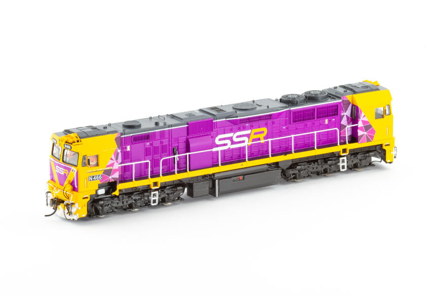 AUSCISION N Class N466 SSR Patch Job - Purple/Yellow (City of Warrnambool)