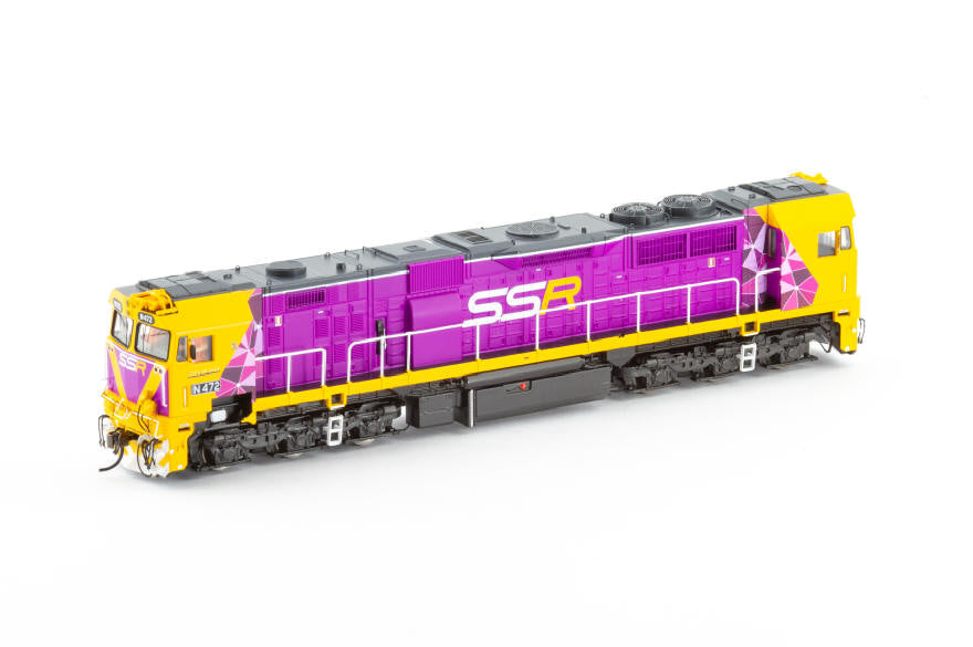 AUSCISION N Class N472 SSR Patch Job - Purple/Yellow (City of Sale)