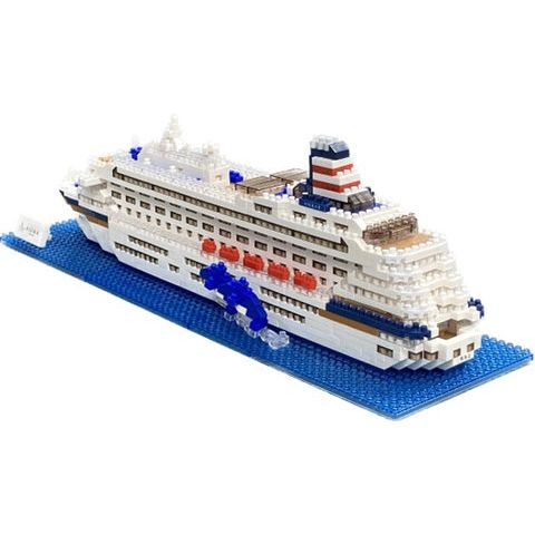 NANOBLOCK DX M.S. Asuka II Cruise Ship