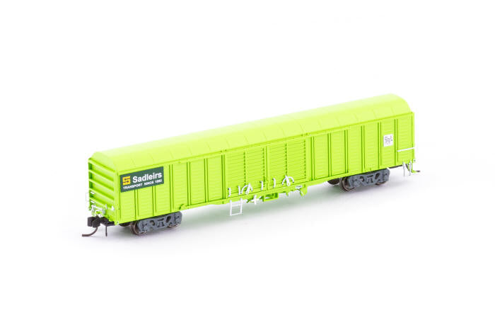 AUSCISION N Scale - RLSY Louvred Van - Sadleirs Transport Green - Single Wagon - Wagon Number: RLSY- (NNLV-13)