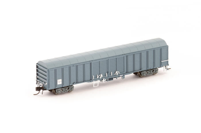 AUSCISION N Scale - RLUY Louvred Van - National Rail Grey - Single Wagon - Wagon Number: RLUY- (NNLV-18)