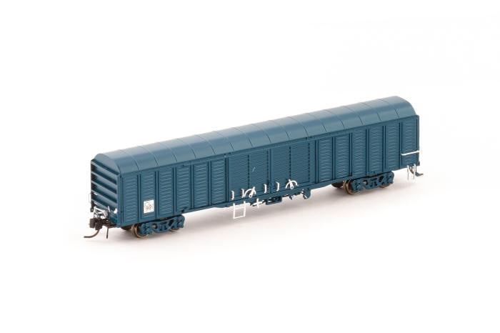 AUSCISION N Scale - KLY Louvred Van - PTC Blue - Single Wagon - Wagon Number: KLY- (NNLV-2)