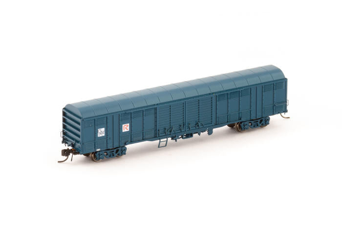 AUSCISION N Scale - KLV Louvred Van - PTC Blue with 'R' Logo - Single Wagon - Wagon Number: KLV- (NNLV-22)