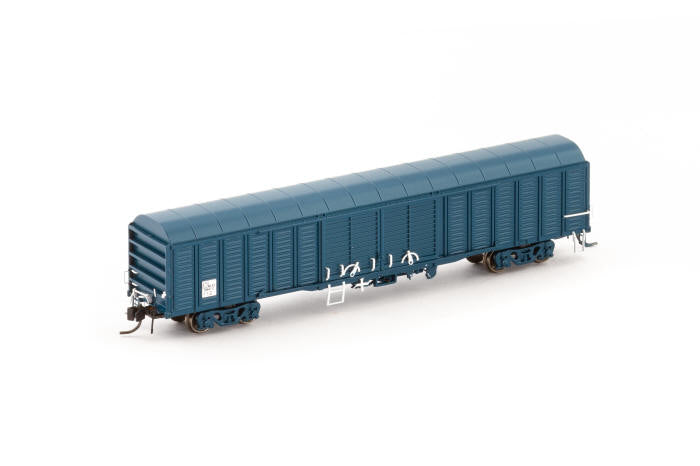 AUSCISION N Scale - NLKY Louvred Van - PTC Blue - Single Wagon - Wagon Number: NLKY- (NNLV-3)