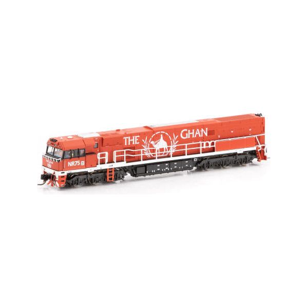 AUSCISION N NR75 The Ghan Mk2 - Red/White DCC Sound Fitted