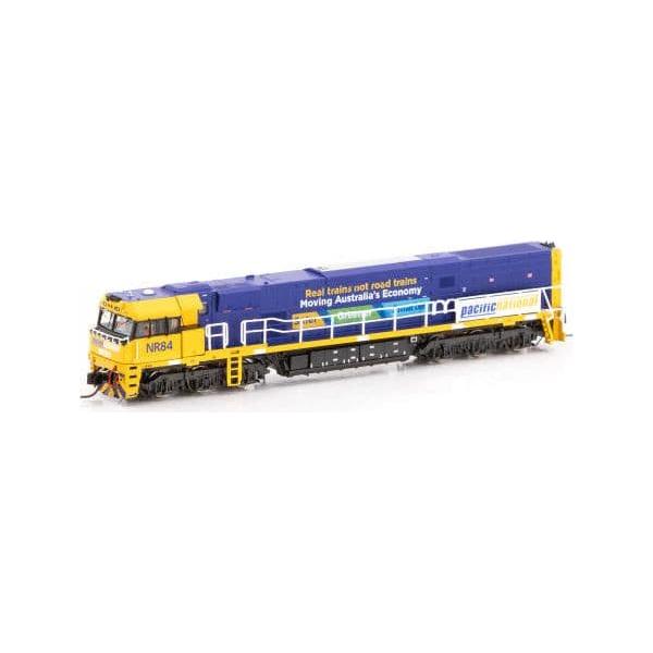 AUSCISION N NR84 Pacific National Real Trains - Blue/Yellow DCC Sound Fitted