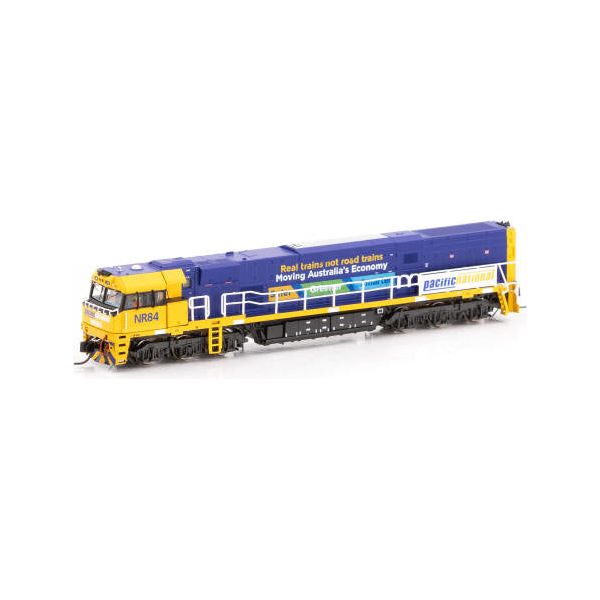 AUSCISION N NR84 Pacific National Real Trains - Blue/Yellow DCC Sound Fitted