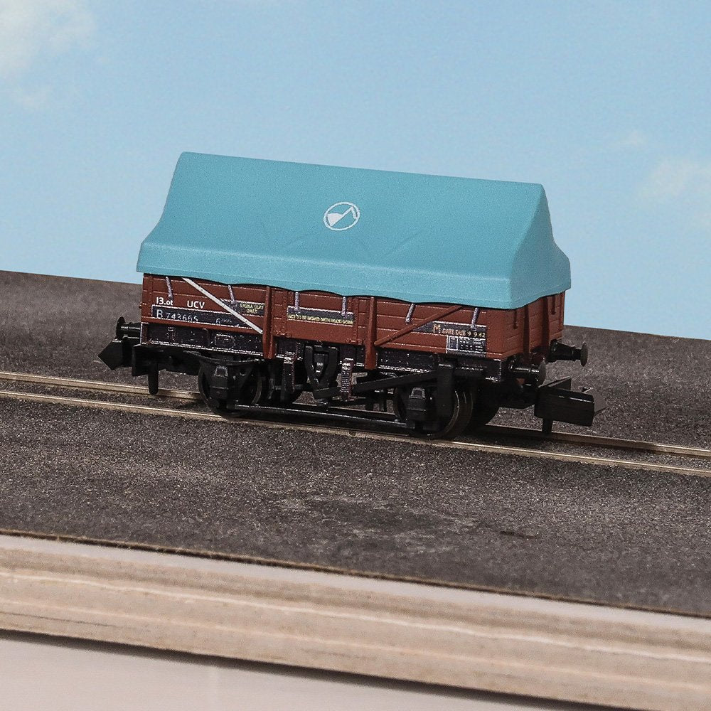 PECO China Clay Hood Wagon, UCV B743665,Bauxite