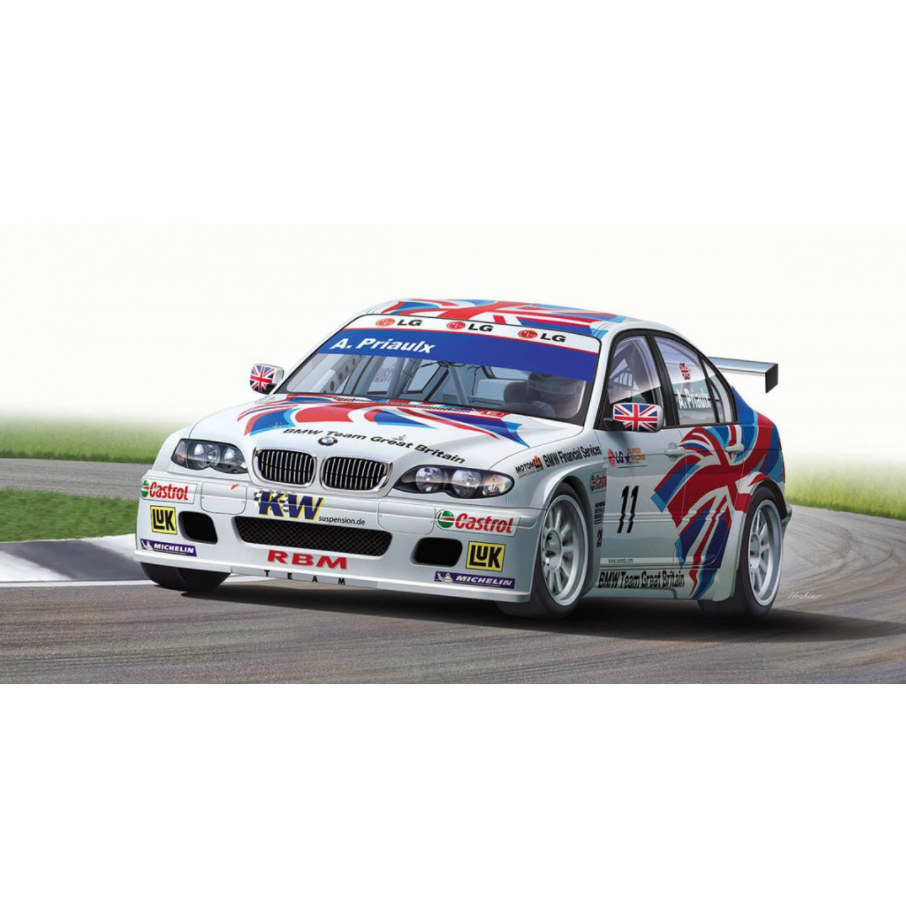 NUNU 1/24 BMW 320i E46 Donington Winner ETCC Plastic Model Kit [24033]
