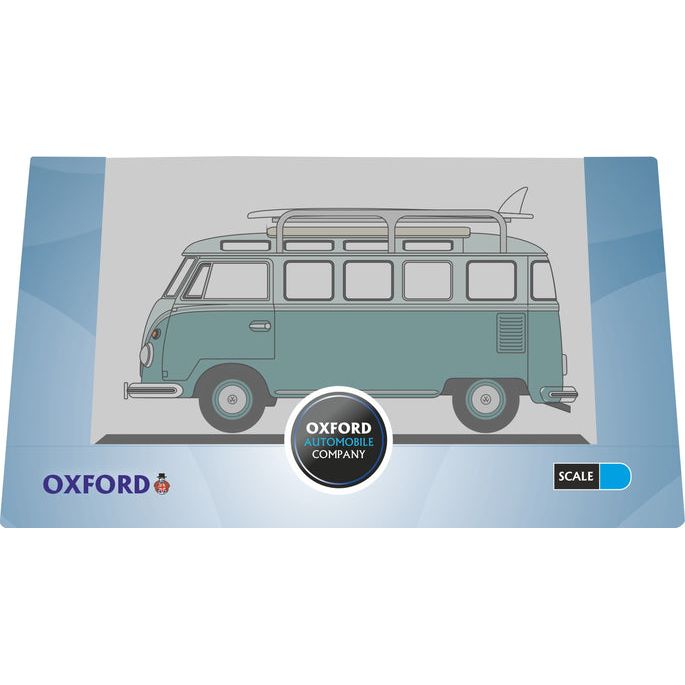 OXFORD N Turquoise Blue White VW T1 Samba Bus
