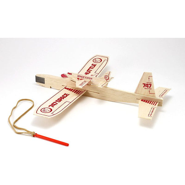 GUILLOWS Catapult Glider 300mm WS with Piggy Bback Shuttle Plane