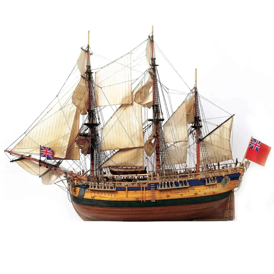 OcCre 1/54 Endeavour Wooden Model Ship Kit