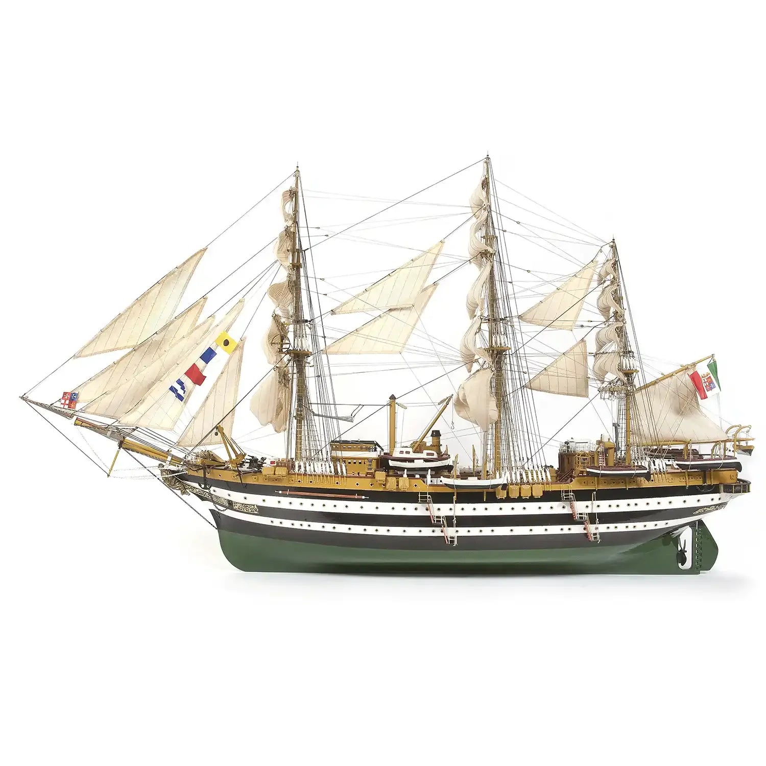 OcCre 1/100 Amerigo Vespucci Wooden Model Ship Kit