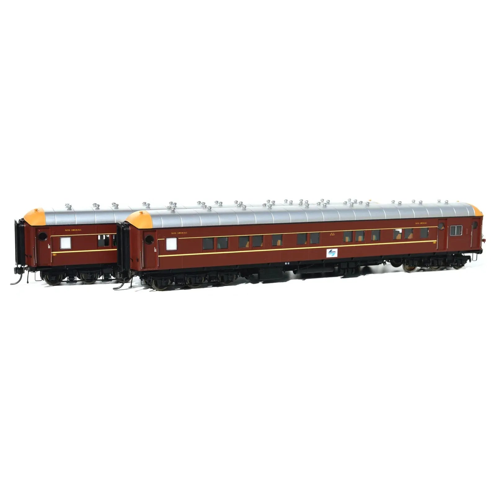 ON TRACK MODELS MFH 2707 (3AG) & MFA 2714 (3AG) Dp Ind Red