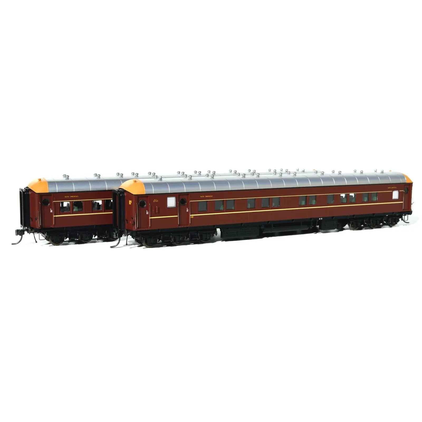 ON TRACK MODELS MFH 2705 (3AG) & MFA 2716 (3AG) Dp Ind Red