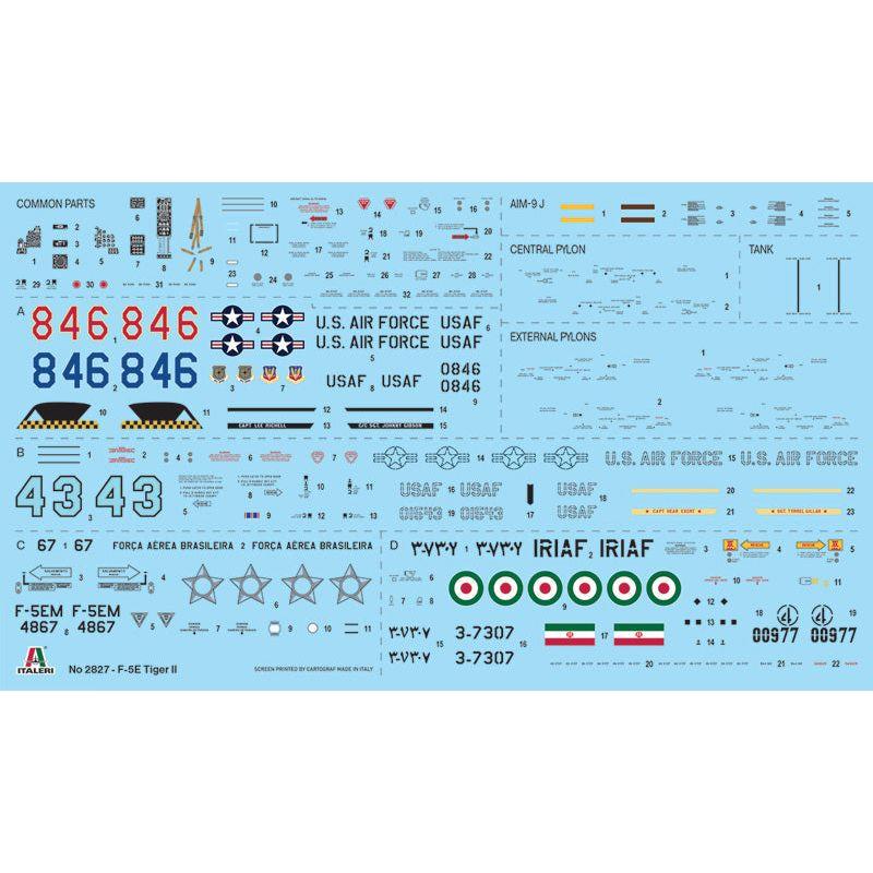 ITALERI 1/48 F-5E Tiger II