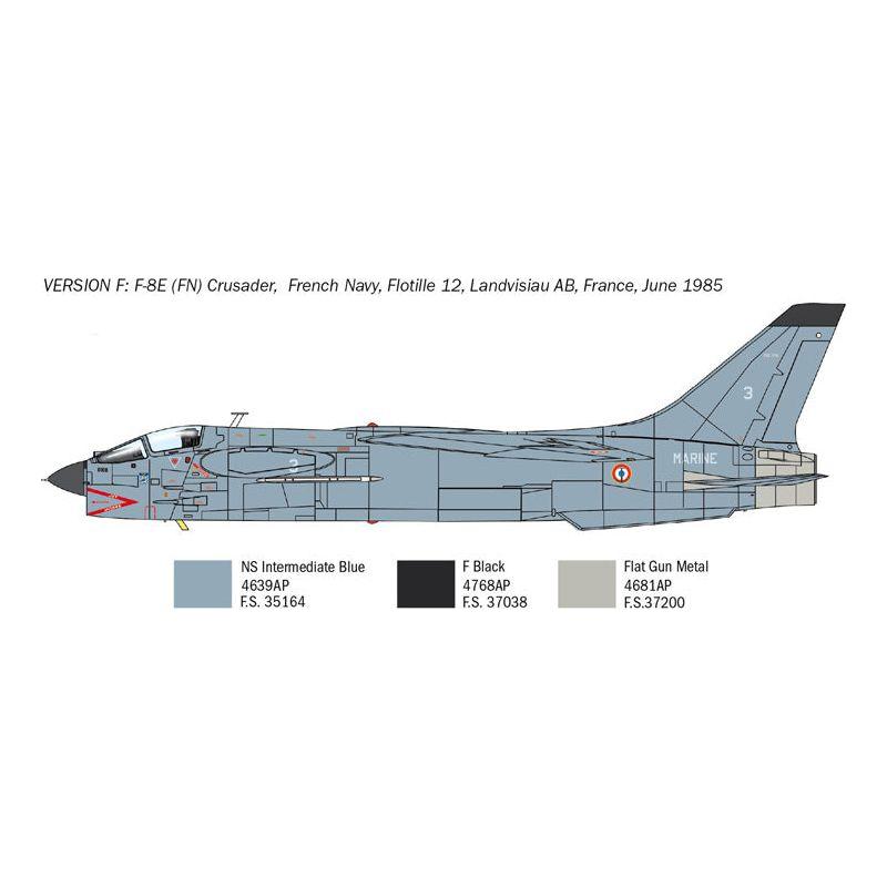 ITALERI 1/72 F-8E Crusader Super Decal Sheet