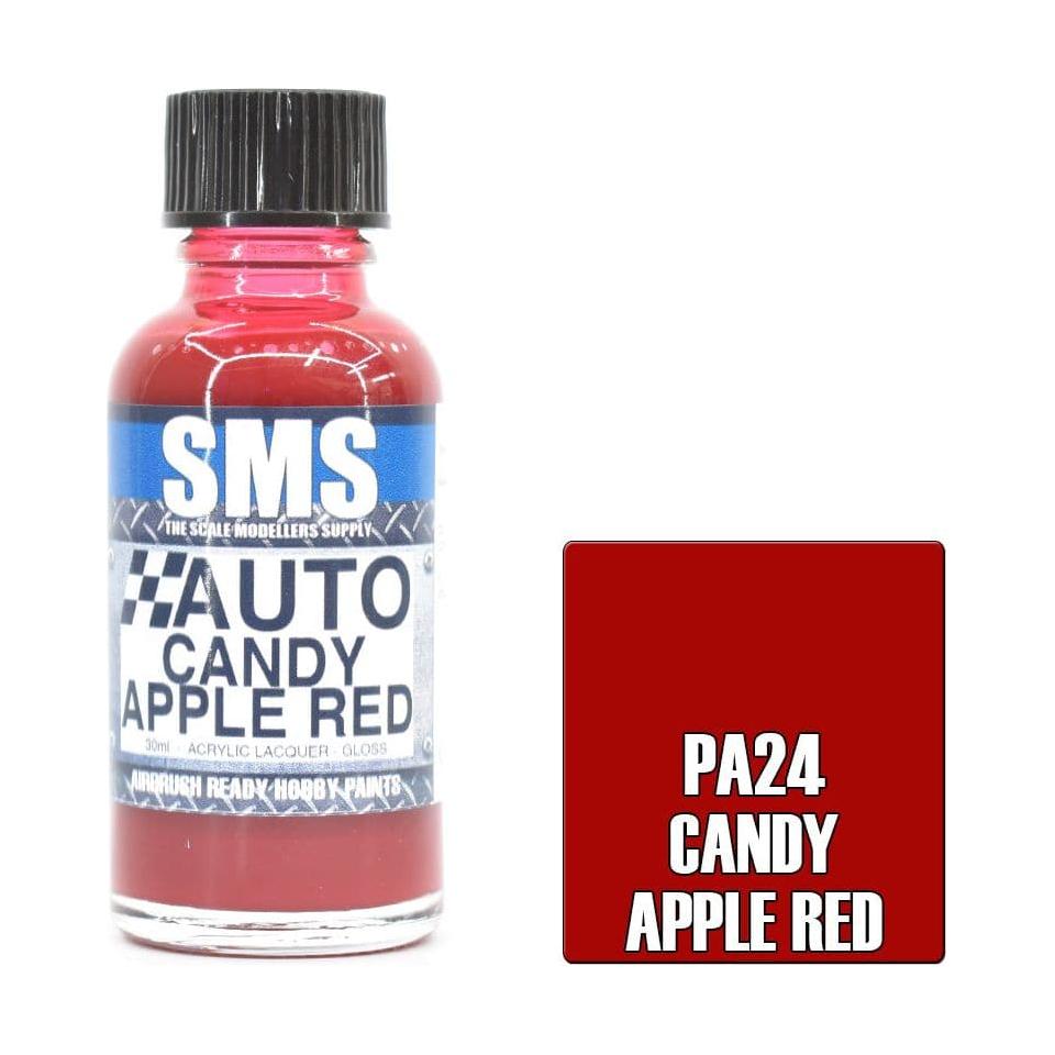 SMS Auto Colour CANDY APPLE RED Lacquer Gloss 30ml