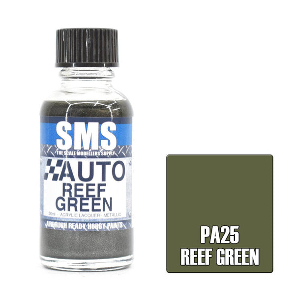 SMS Auto Colour Reef Green Lacquer Gloss 30ml