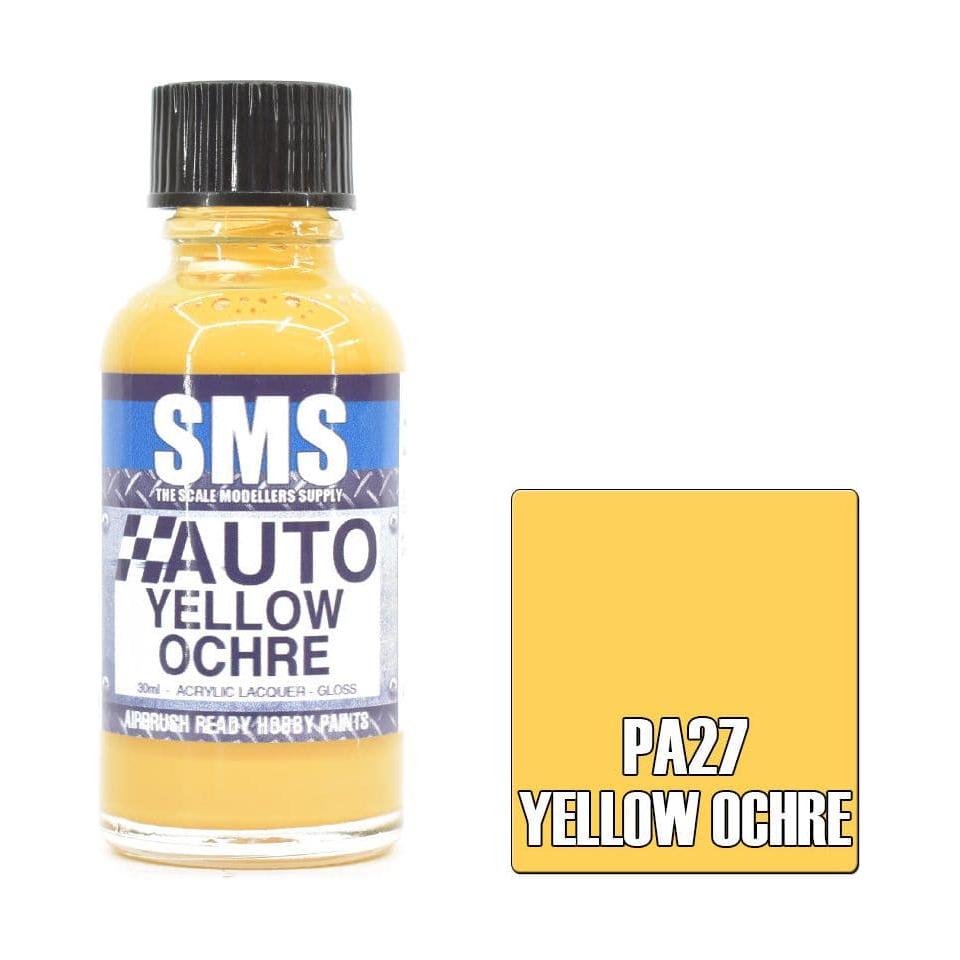 SMS Auto Colour Yellow Ochre Lacquer Gloss 30ml