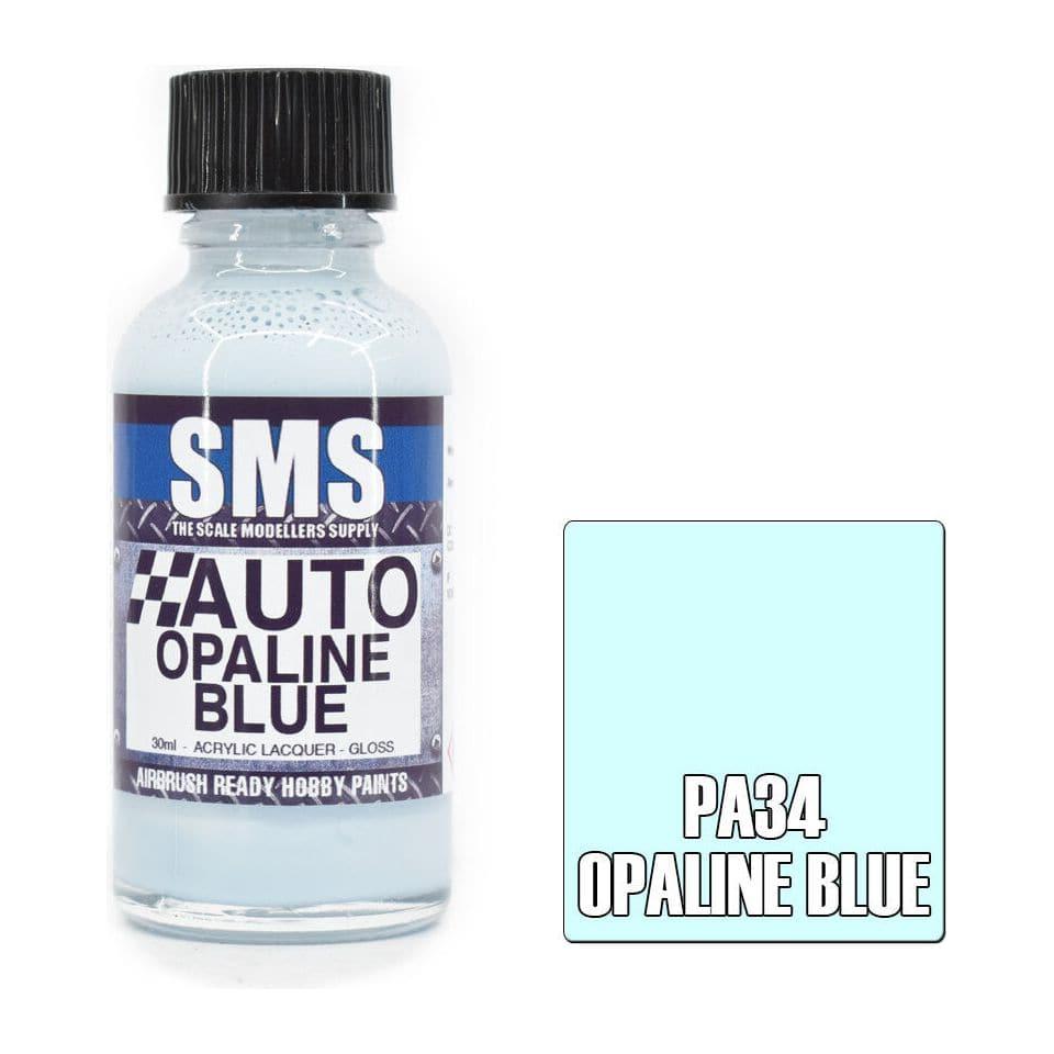 SMS Auto Colour Opaline Blue Acrylic Lacquer 30ml
